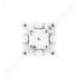 SMS CMV485-735 - Bras télescopique pour projecteur, charge max. 20 kg, longueur 735 mm, réglage sans outil, finition blanche