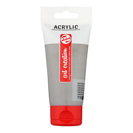 Talens Art Creation Peinture Acrylique Tube 75 ml Gris Neutre 710