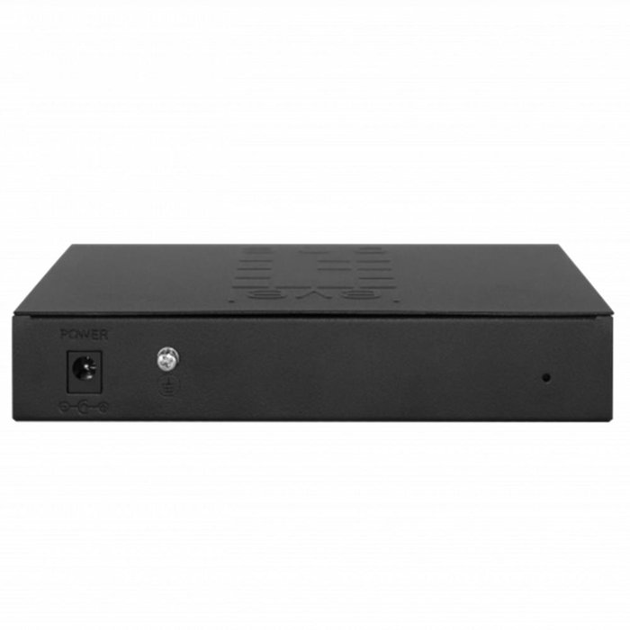LevelOne GES-2105P Commutateur Smart Lite Gigabit PoE+ 5 ports, 4 ports PoE+ 60 W, gestion web, noir
