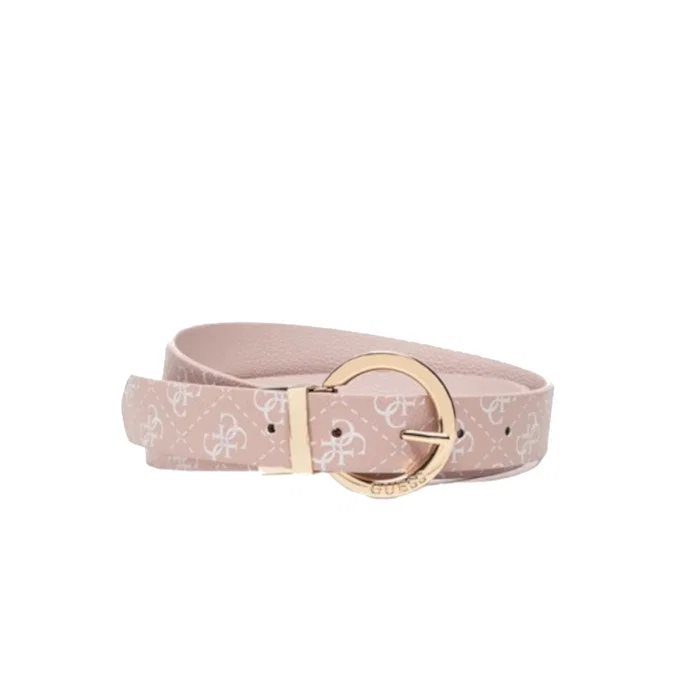 Guess Naya Ceinture en textile Rose Taille M Guess Naya Ceinture en textile Rose Taille M
