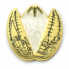 THE CARAT SHOP Pin Badge Œuf d'Or Harry Potter