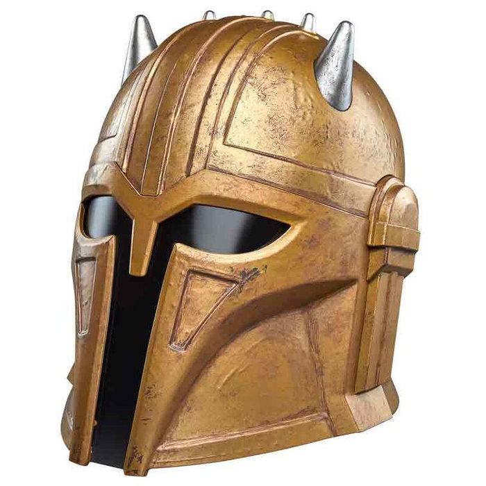 Hasbro The Black Series - Casque électronique premium The Armorer de Star Wars : The Mandalorian avec intérieur rembourré