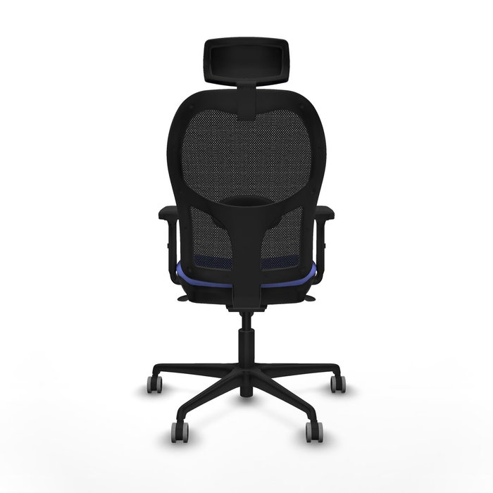 Piqueras y Crespo Chaise de Bureau avec Appui-tête Jorquera 2D036G2 Bleu clair