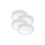 Pack de 4 plafonniers LED 12W 930Lm 6000K Blanco Frío