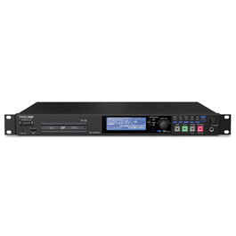 TASCAM SS-R250N Enregistreur CD/SD avec Double Slot, Audio Balancee et Non Balancee, Entrees Sorties SPDIF AES/EBU