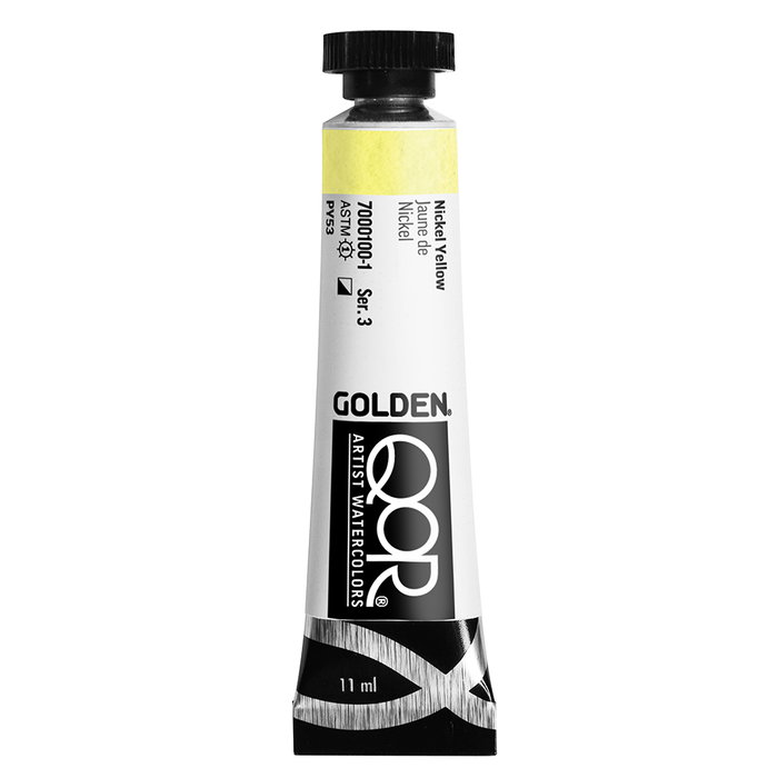 Qor Aquarelle Jaune Nickel 11 ml Qor Aquarelle Jaune Nickel 11 ml