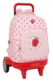 Safta Mochila à roues Compact Evol Ext Glowlab Frutitas 33x45x22cm
