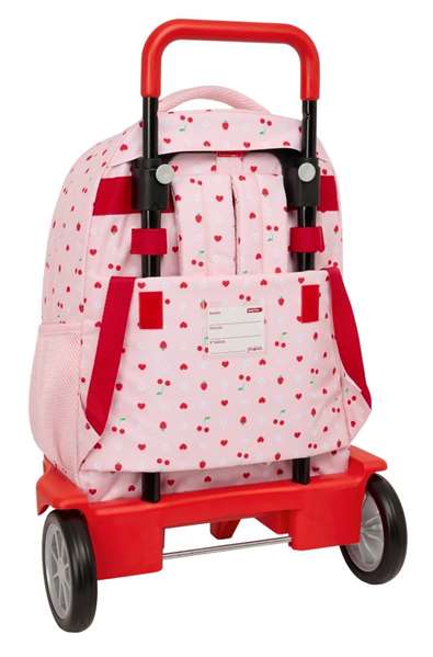 Safta Mochila à roues Compact Evol Ext Glowlab Frutitas 33x45x22cm