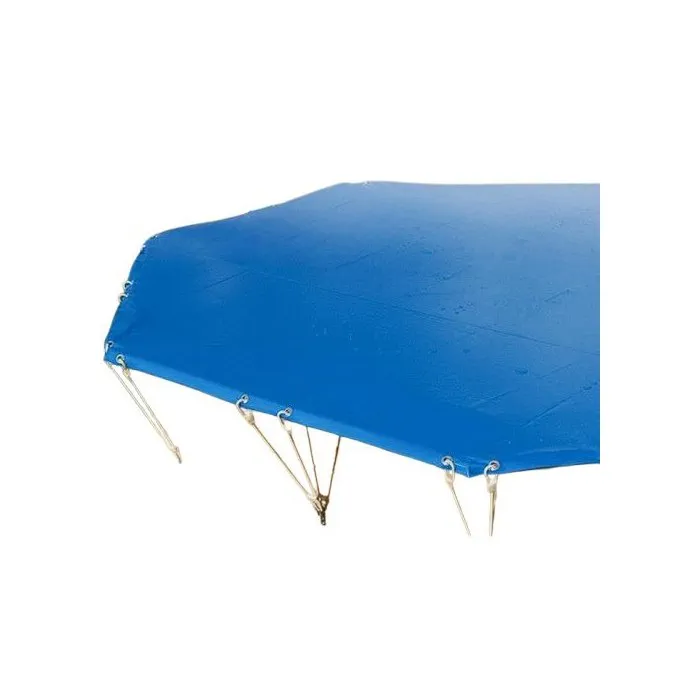 Ubbink Bâche de sécurité et hivernage pour piscine bois 400 x 750 cm, 550 g/m2, NF-P 90-308, bleue - Compatible uniquement piscines Ubbink Ubbink Bâche de sécurité et hivernage pour piscine bois 400 x 750 cm, 550 g/m2, NF-P 90-308, bleue - Compatible uniquement piscines Ubbink