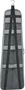 GATOR GCB Housse de Suspension pour Guitare Basse Électrique
