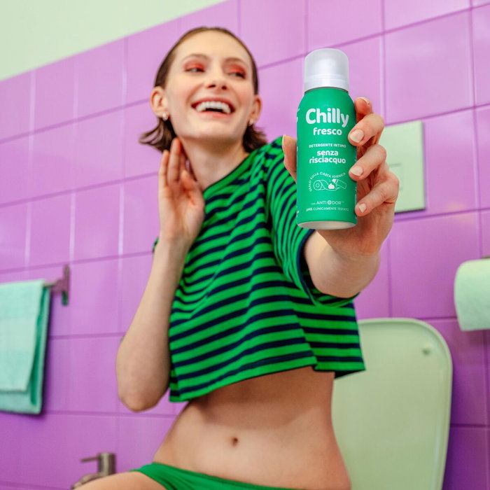 Chilly Mousse Hygiénique Intime Sans Rinçage Fresh 100 ml