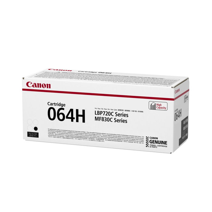 Canon Cartouche de toner 064H noir (4938C001) de haute capacité Canon Cartouche de toner 064H noir (4938C001) de haute capacité