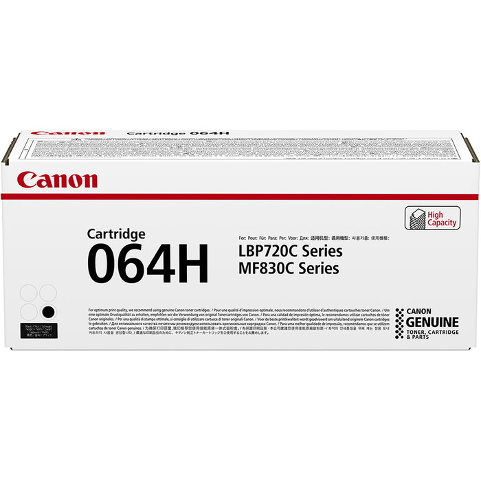 Canon Cartouche de toner 064H noir (4938C001) de haute capacité Canon Cartouche de toner 064H noir (4938C001) de haute capacité