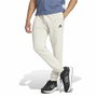Pantalon de sport long Adidas Essentials Fleece Regular Tapered Blanc