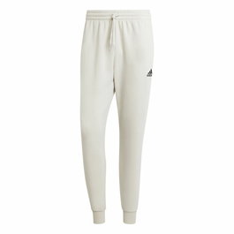 Pantalon de sport long Adidas Essentials Fleece Regular Tapered Blanc