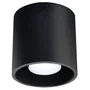 Orbis Lampe de Plafond Orbis SOL-SL.0021 Cylindrique Noir Gris Blanc Design Moderne