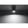 Orbis Lampe de Plafond Orbis SOL-SL.0021 Cylindrique Noir Gris Blanc Design Moderne
