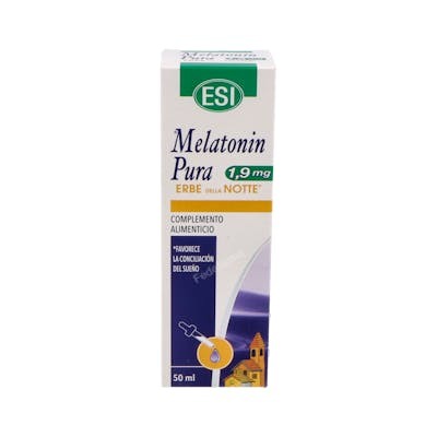ESI Mélatonine 1,9 mg avec Erbe della Notte 50 ml