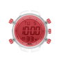 Watxandco RWA1789 montre digitale transparente et orange