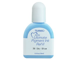 Tsukineko Tinta VERSACOLOR encre de recharge bleu ciel 15ml