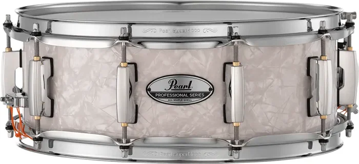 PEARL Pmx Master Profesional White Marine Oyster Pearl Caisse 14" x 5" PEARL Pmx Master Profesional White Marine Oyster Pearl Caisse 14" x 5"