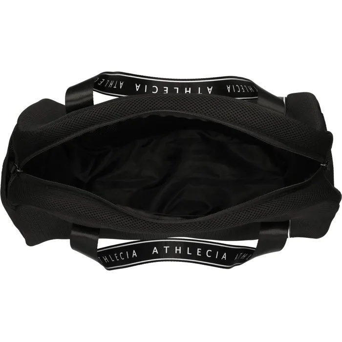 Athlecia Sac de sport Eshely - Noir - Polyester - 38 cm (H) x 52 cm (L) x 20 cm (P) - Poches extérieures à fermeture éclair et pression