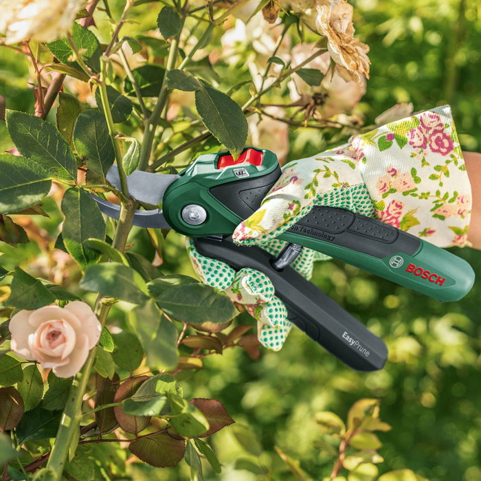 Bosch EasyPrune Sécateur sans fil (450 coupes par charge, coupe jusqu'à 25 mm) Bosch EasyPrune Sécateur sans fil (450 coupes par charge, coupe jusqu'à 25 mm)