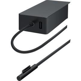 Microsoft Alimentation 44W avec Port de Recharge USB, Noir, pour Surface Pro et Surface Laptop Microsoft Alimentation 44W avec Port de Recharge USB, Noir, pour Surface Pro et Surface Laptop