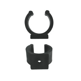 WOLFPACK LINEA PROFESIONAL Clip noir pour pied de meuble réglable