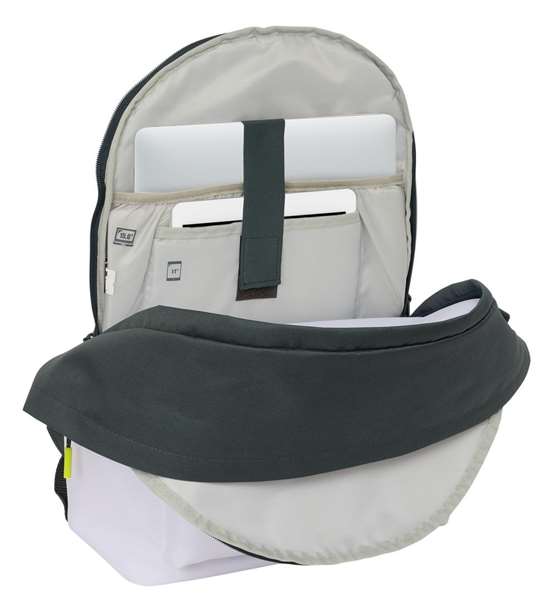 Safta Sac à dos double pour ordinateur portable 15,6 pouces avec port USB motif Real Madrid équipement 25/26 - 31x44x18 cm Safta Sac à dos double pour ordinateur portable 15,6 pouces avec port USB motif Real Madrid équipement 25/26 - 31x44x18 cm
