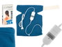 GIFTDECOR Almohadilla eléctrica espalda y cuello Azul
