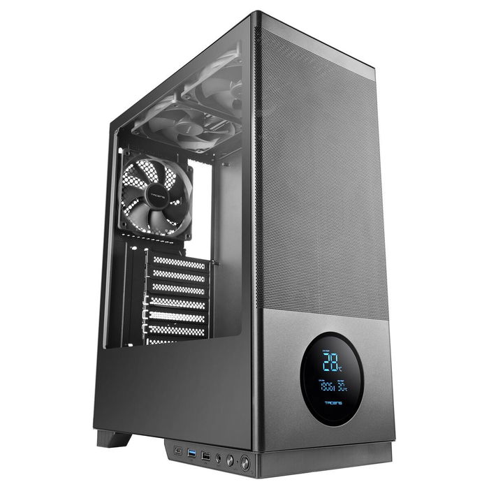 Boîtier ATX semi-tour Tacens 2SAGITTA20 Noir