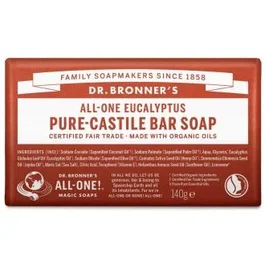Dr. Bronner's Savon en barre Eucalyptus