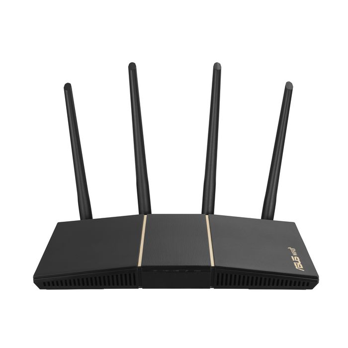 Asus RT-AX57 Routeur WiFi 6 (802.11ax) Dual Band AX3000 3000 Mbps, AiProtection Classic Sécurité par Trend Micro, MU-MIMO, OFDMA, Compatible AiMesh