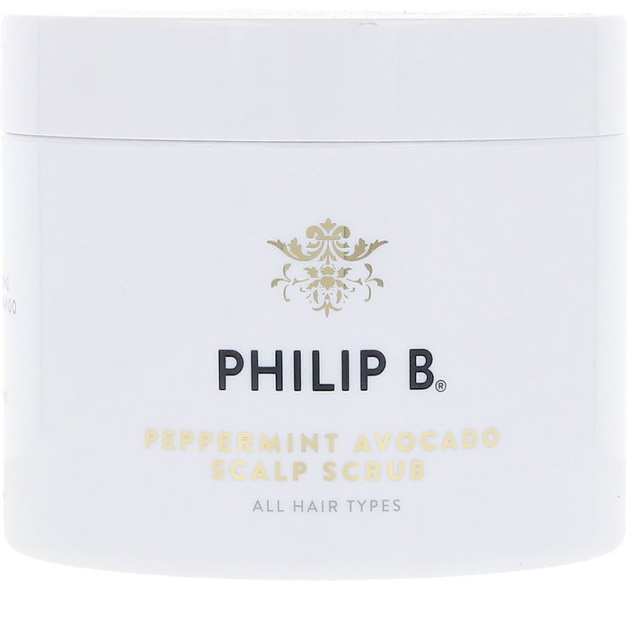 Philip B Exfoliant capillaire à la menthe poivrée et à l'avocat Philip B Exfoliant capillaire à la menthe poivrée et à l'avocat