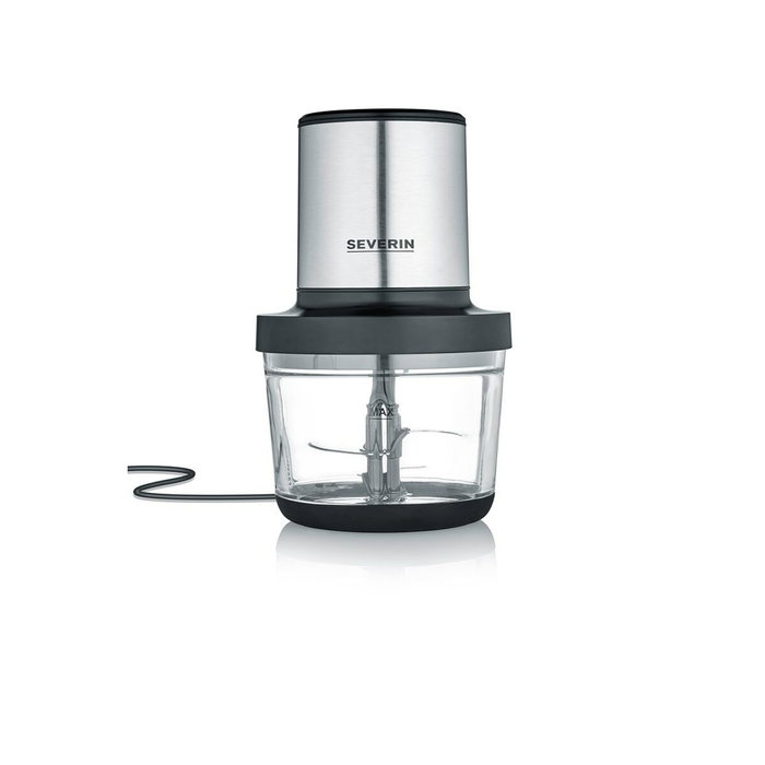 Severin KM 3867 Hachoir électrique 400 W, 1 L, Noir / Argenté Severin KM 3867 Hachoir électrique 400 W, 1 L, Noir / Argenté