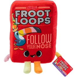 Funko Pop Icons Plush Kellogg's - Froot Loops Boîte de Céréales