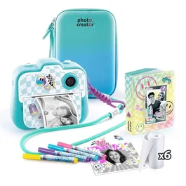 Creation Lamis Appareil Photo Instantané - Pack Deluxe (Turquoise)