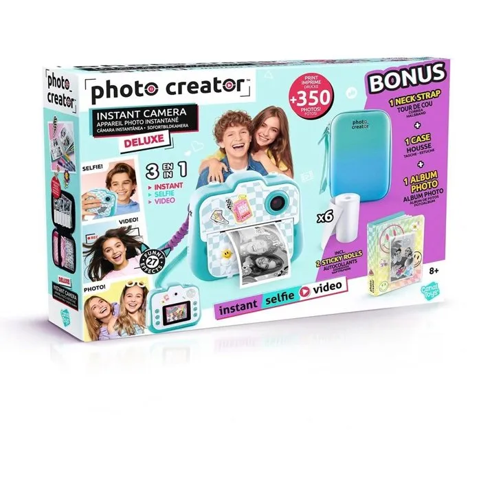 Creation Lamis Appareil Photo Instantané - Pack Deluxe (Turquoise) Creation Lamis Appareil Photo Instantané - Pack Deluxe (Turquoise)