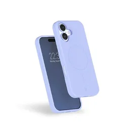 Force Case Coque MagSafe iPhone 17 Silicone Renforcée Bleu ciel