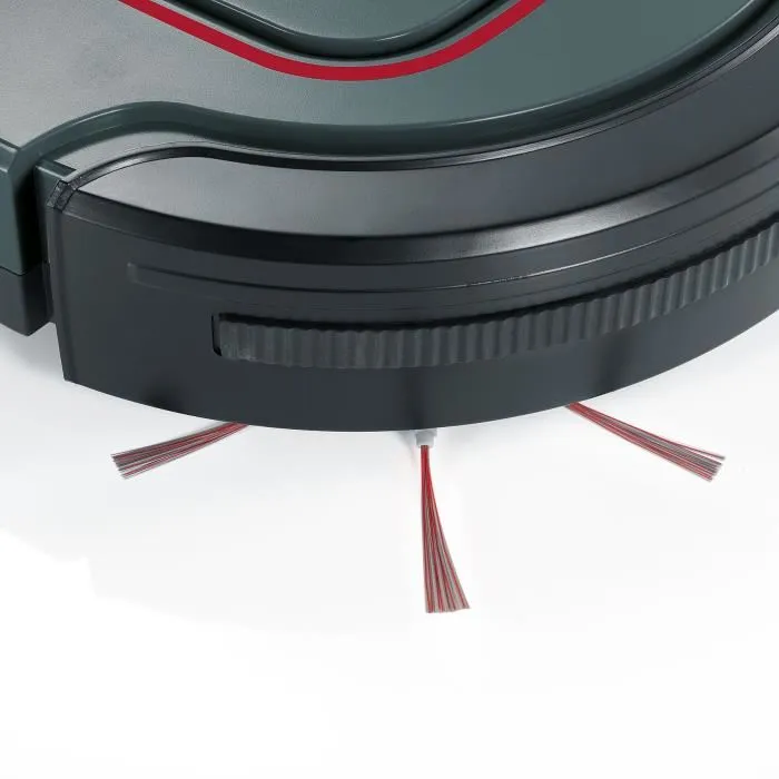 Aspirateur Robot Severin - Batterie Lithium 12,8V - Autonomie 90 min - Réservoir 350 ml - Silencieux 65 dB - Capteurs Anti-chute - Hauteur 7 cm