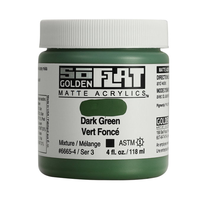 Golden SoFlat Vert Foncé 118 ml Golden SoFlat Vert Foncé 118 ml