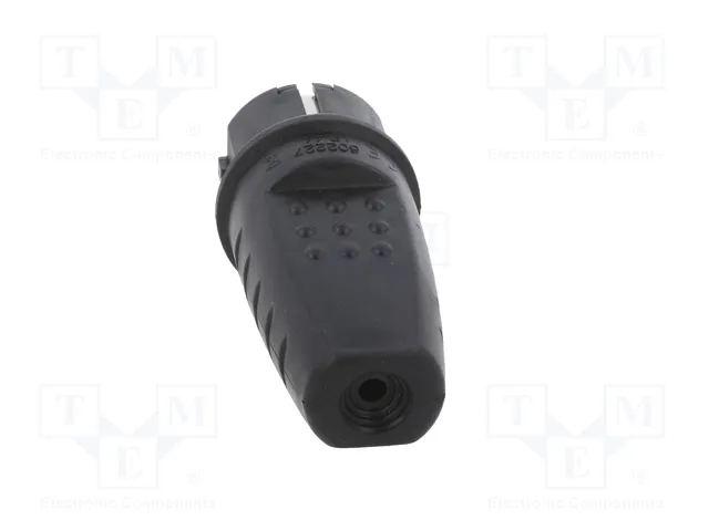 PAWBOL Fiche mâle d'alimentation AC Uni-Schuko noire