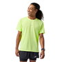 T-shirt à manches courtes homme Brooks High Point Sleeve 2.0 Jaune
