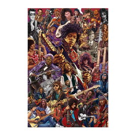 ERIK Poster Guitarristes Légendaires 91,5x61cm