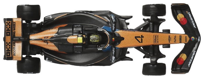 Mattel Hot Wheels Premium Pack de 2 Véhicules Die-Cast 1:64 Team McLaren Formule 1
