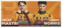 Mattel Hot Wheels Premium Pack de 2 Véhicules Die-Cast 1:64 Team McLaren Formule 1