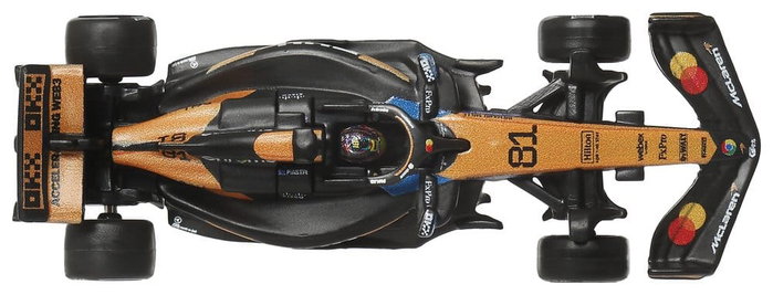 Mattel Hot Wheels Premium Pack de 2 Véhicules Die-Cast 1:64 Team McLaren Formule 1