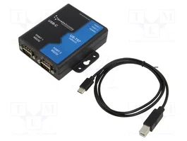 BRAINBOXES US-757 Convertisseur RS232/USB-C IP30