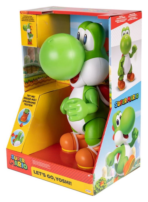JAKKS Pacific Figurine Let's Go Yoshi 36 cm JAKKS Pacific Figurine Let's Go Yoshi 36 cm